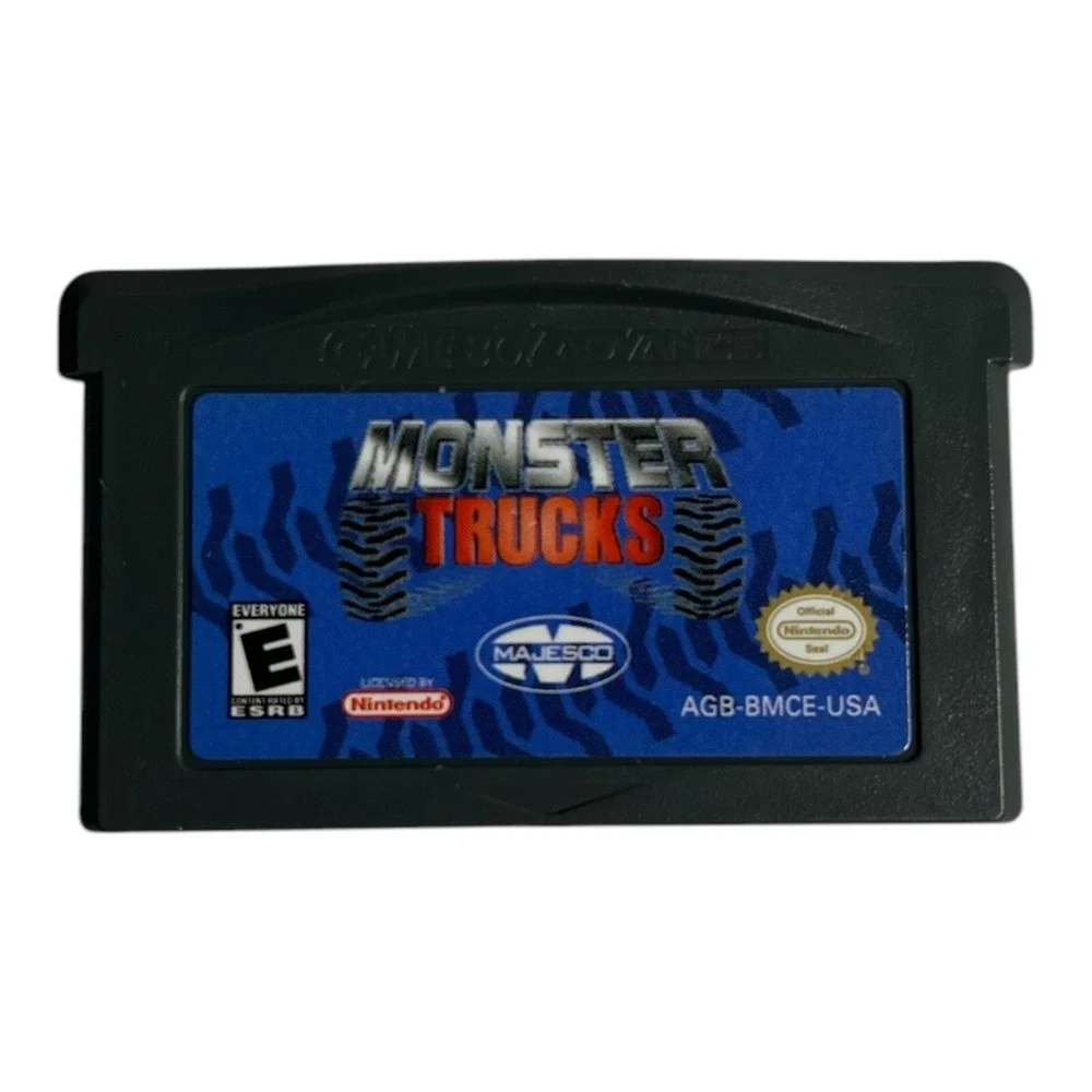 Froggers Monster Truck Quad Madden 07 Game Boy Advance GBA Video Games lot 4